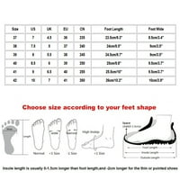 DMQupv visoke cipele za pete za žene kliznu na čizme Žene visoke kratke patentne patentne patentne cipele