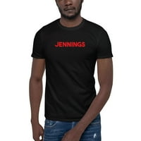 Crvena Jennings Skraćena pamučna majica kratkih rukava po nedefiniranim poklonima