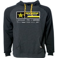 Fabrika Effe Rockstar Racene odjeće MENS pulover HOODY CHARCOAL XXL