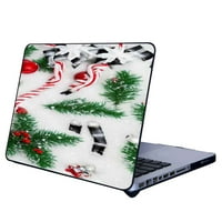 Kompatibilan sa MacBook zrakom Telefonska futrola, bijeli Božić - Silikonski zaštitni za zaštitu TEEN