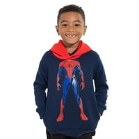 Marvel Spider-Man Toddler Boys Fleece pulover Hoodie Toddler do velikog djeteta