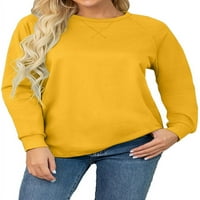 Aiyino ženske casual labave majice dugih rukava pulover Tunike