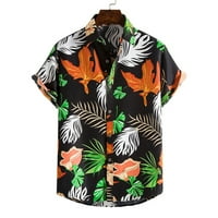 Na klirensu Havajske košulje za muškarce kratki rukav Aloha majica na plaži Cvjetni ljetni casunski