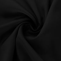 Ljetne haljine za žene Ženska ljetna moda Jednoročna haljina bez rukava bez rukava skraćena crna 6