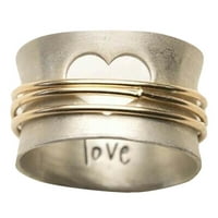 Alati za nakit Retro Ljubav zamotavanje, ženski vintage ukras prstena Dame Ring