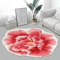 Cvjetni tepih Kineski stil Lotus Podna mat noćni deke Gluaroom Mat