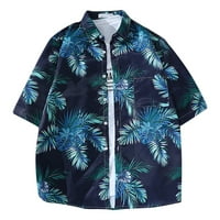 Muškarci i ženske ljetne havajske majice Stly tiskati majice kratki rukav vruće6sl4870643