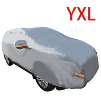 Poklopac automobila Vodootporna Veličina YXL Sva vremenska zaštita prozračna anti UV Kiša Siva Odgovara:
