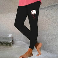 Tajice za žene vježbanje visokog struka tiskane joge hlače koje rade vježbanje rastezljivih hlača