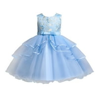 Sdjma Toddler Kid Girl Cracy Buyeveless Princess Gown Party Haret haljina Cosplay odjeća