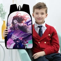 Demon Slayer ruksak za djevojčice i dječake dječji ruksak školski bacač za vrtić elementarni slatki