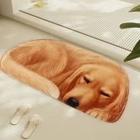 3D Slatki tepih za pse za kućne ljubimce, dobrodošli na kat Doormat 34.25x15.74in Neki klizanje mat