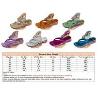 Prednjeg swend-a ženske sandale Ljeto Thong sandala platforma Flip Flops Party Fashion Slides Ladies