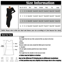 Džemper haljina za žene ženski novi seksi povratni povratni otvor na dugih rukava za stražnjicu s dugim