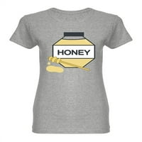 Tegljač svježe majice u obliku meda žena -image by shutterstock, ženska XX-velika