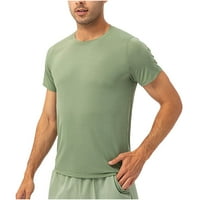 Muška košulja Summer Clearians Proljeće Labavi trčanje Brzina prozračna fitness casual majica s kratkim