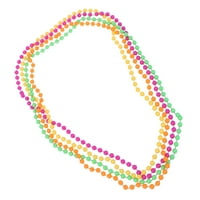 Neonska ogrlica od perle Plastične lukene ogrlice sa kugličnim lancem