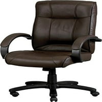 Eurotech Sedišta za sjedenje kožna stolica, crna