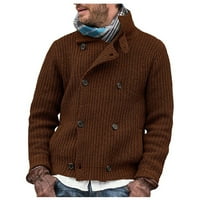 RoyalloVeaunumny i zimski muški modni rezonični kardigan topla jakna s kapuljačom džemper za muškarce