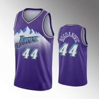 NBA_ Jersey Utah Jazz''men Donovan Mitchell Bojan Bogdanovic Rudy Gobert Hardwood''Classics Purple Custom Jersey