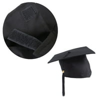 Diplomski kapa pokloni šešire kape kape za djecu Dječje ukrase crne crne mučelje odrasli njeni srednjoškolski majstori doktorski