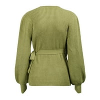 Viikei džemperi za žene čišćenje plus veličine pulover džemperi za žene labave boje u obliku slova u