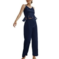 Advoicd Women Satin pidžama Set Žene Pajamas Satin Nightie Slips Flannel Womens Padnjama