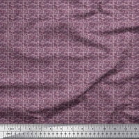 Soimoi pamučna patka tkanina Geometrijska mala ispisna tkanina od dvorišta široka