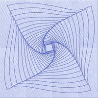 Ahgly Company u zatvorenom okruglom okruglom uzorkovnim prostirkama plave površine, 7 'runda