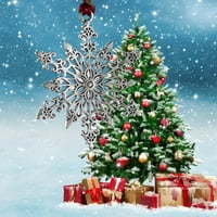 Božićni ornament Xmas Stare Privjesci crtani čvrsti pewter viseći ukras za poklon za kućnu zabavu
