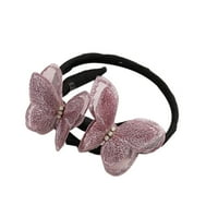 Keusn Elegantna leptira za kosu za kosu, fleksibilni izdržljivi biseri dizajn žena za kosu za kosu