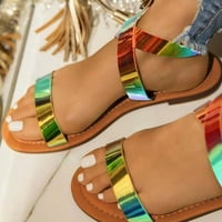 DMQupv Flip Flop sandale za žene Sandale Žensko žensko ljeto s blistavim sandalima Sandalove papuče