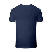 CLLIOS grafički tees Men casual 3D uzorak majica Regularni fit kratki rukav gornji okrugli izrez Fitness
