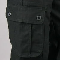 Jyeity Fashing Novi dolazak Muški teret Moda Casual Slim Multi džep ravni na otvorenom na otvorenom