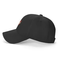 Cepten muškarci i žene Modni jedinstveni otisak sa Ghostbusters Logo Podesivi bejzbol šešir Black
