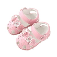 Anuirheih Toddler Baby Girls Slatke cipele izdubljene mekane djece cvijeće Neklizajuće sandale za prodaju