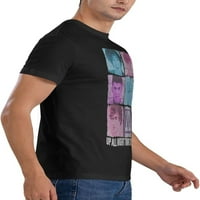 Novelt muške majice kratkih rukava u udobnom majicu majica