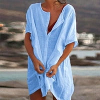 Ženski labavi dugi rukav kupaći kostim za kupanje Down majica na plaži