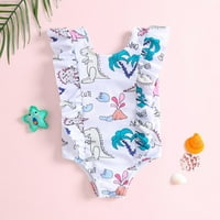 Djevojka za mališana ruffles One kupaći kostim za bebe BIKINI Ljetni kupaći kostimi kupaći kostim 1-
