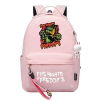 Bzdaisy crtani ruksak sa dvostrukim bočnim džepovima - pet noći u Freddy's Theme Unise za djecu Teen