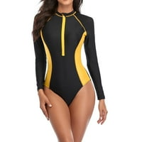 Ženski kupaći kostimi Dugi rukav Rash Guard Sun plivaju Top Swim Shirts za Plivanje Pješačenje Surfanje