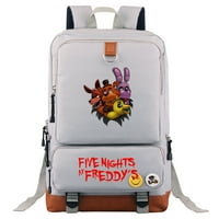 Bzdaisy kvadratni ruksak sa pretinac za laptop - pet noći u Freddy's Theme Unise za djecu Teen