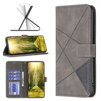 FEISHELL IPhone Case Novčanica sa držačem kartice [RFID Blokiranje] Kickstand Magnetic, Men'Stro premium