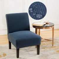 Poklopac naklonjenog akcentnog stolice, Stretch Spande Jacquard pletena stolica prekrivači prevelizirani