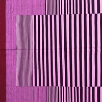 Ahgly Company u zatvorenom kvadratu Sažetak ružičaste suvremene prostirke savremene površine, 4 'kvadrat