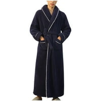 Womens Robe Pajamas for Women Winter Warm Nightgown Couple Bath Men Fall Winter Nightgown Towel Robe