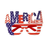 CoapApsuiop Dan nezavisnosti 4. srpnja Dekor naočale za zabavu Favori Favori Favori Favori American