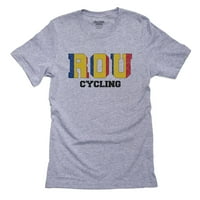 Rumunija Biciklizam - Olimpijske igre - Rio - zastava Muška siva majica