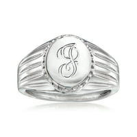 Ross-Simons italijanski Persistet Personalizirani prsten za žene za žene, odrasla osoba
