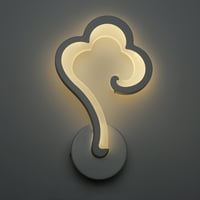 Cloud Oblik LED noćno svjetlo ukrasno zidno zidna svjetiljka za kupaonicu, wc, stepenice, kuhinju, hodnik